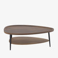 Table basse triangle arrondi