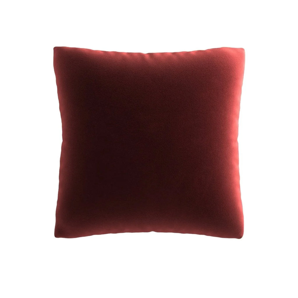 Coussin bordeaux 45x45cm