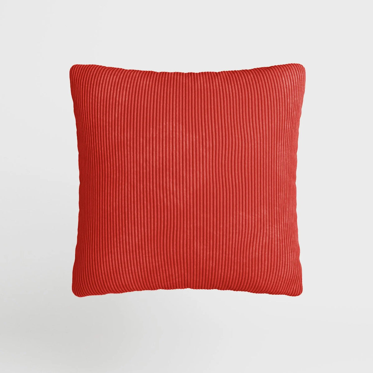 Coussin en velours ocre déhoussable 40x40cm