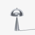 Lampe champignon   poser en m tal argent  Monet