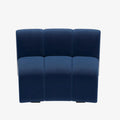 Chauffeuse d angle pour canap  modulable en velours bleu marine H l ne