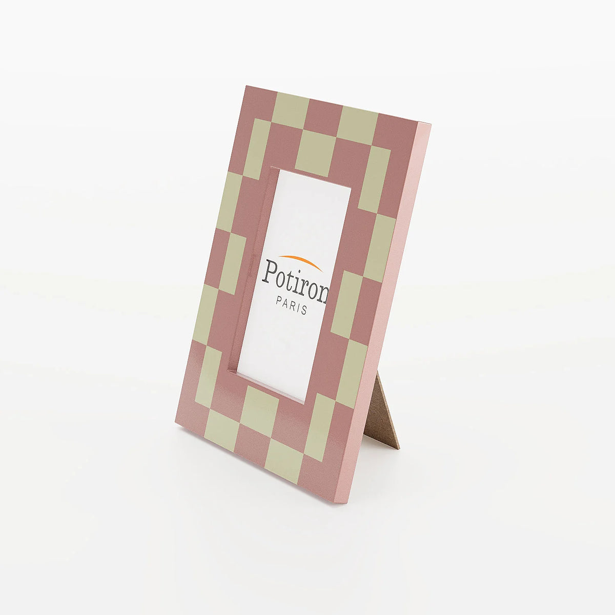 Cadre photo design   damier couleur p che Sydney