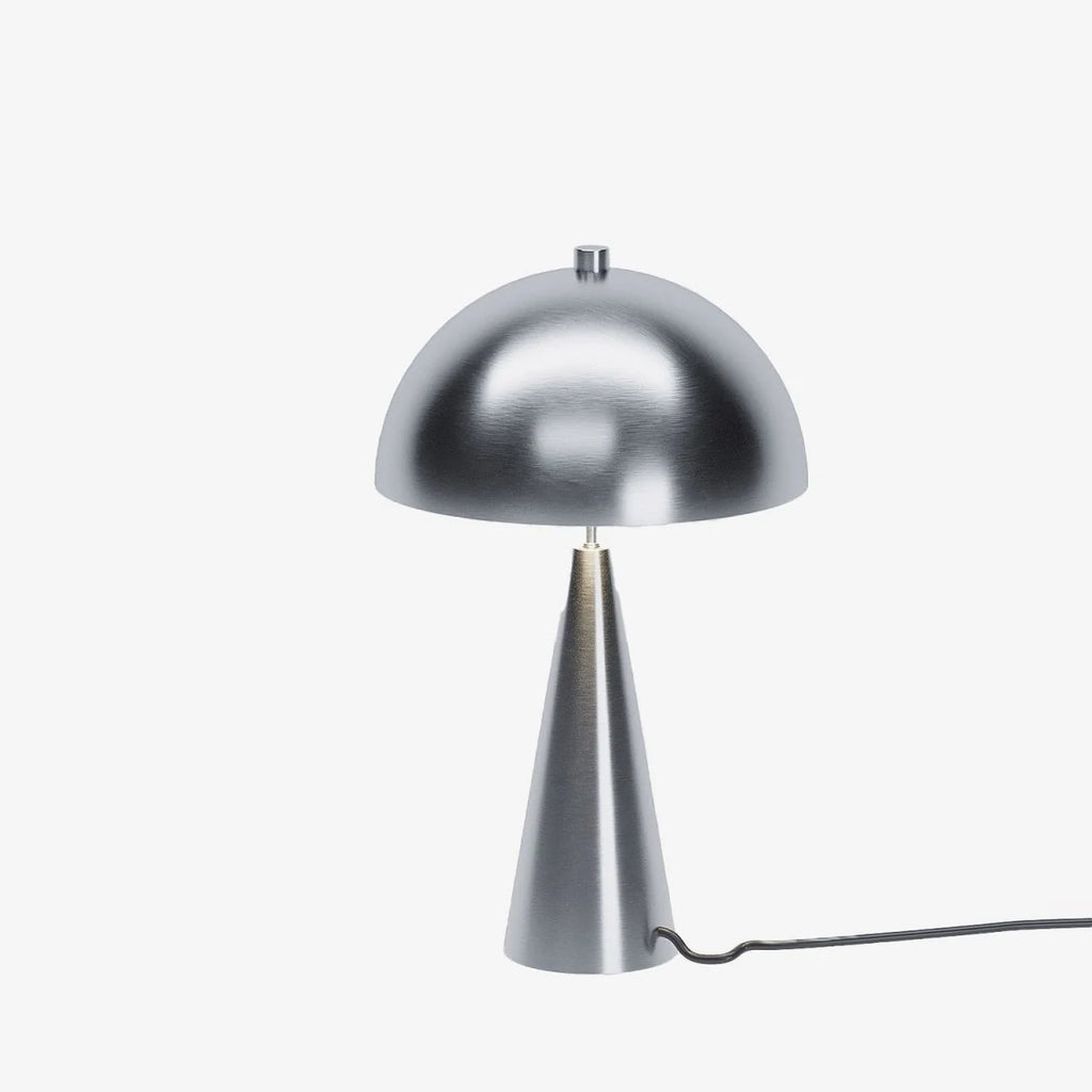Lampe champignon   poser en m tal argent  Monet