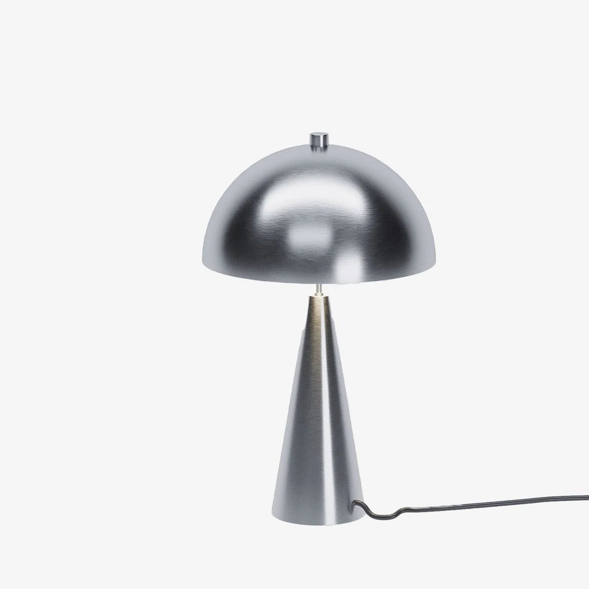 Lampe champignon   poser en m tal argent  Monet