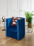 Coussin bordeaux 45x45cm