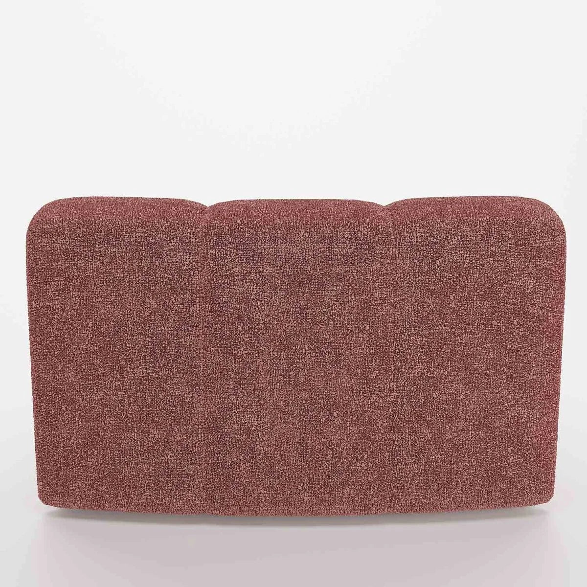 Chauffeuse d angle pour canap  modulable en tissu bouclette rose H l ne