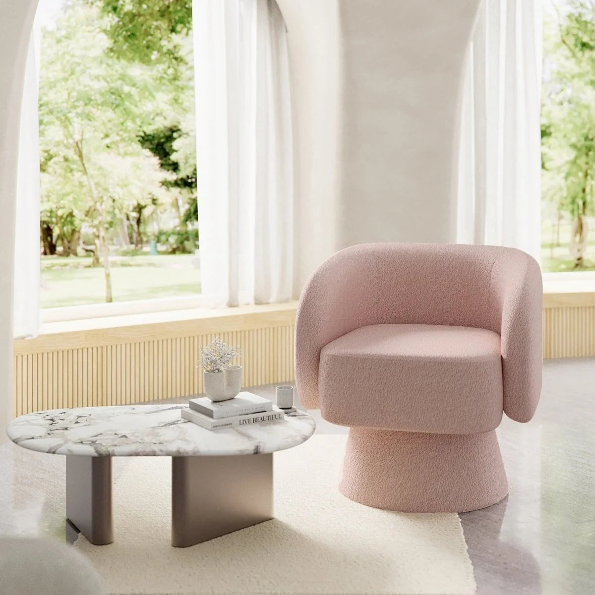 Fauteuil bouclette