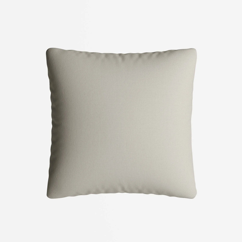 Coussin carré camel déhoussable 40x40cm