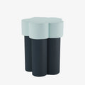 Table d appoint en forme de fleur, magn sie bleue Magnolia