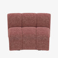 Chauffeuse d angle pour canap  modulable en tissu bouclette rose H l ne
