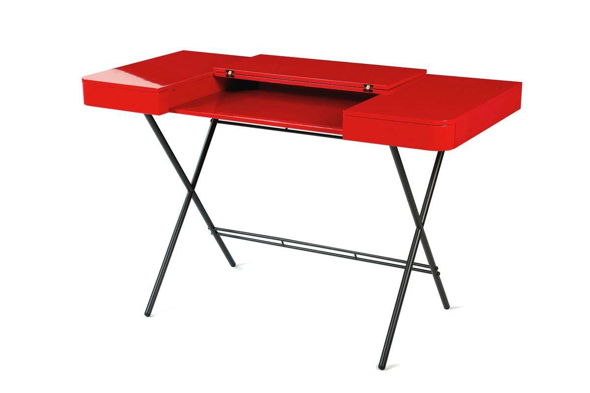 Bureau Cosimo Laqué Rouge | Design Marco Zanuso Jr