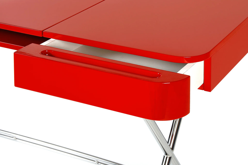 Bureau Cosimo Laqué Rouge | Design Marco Zanuso Jr