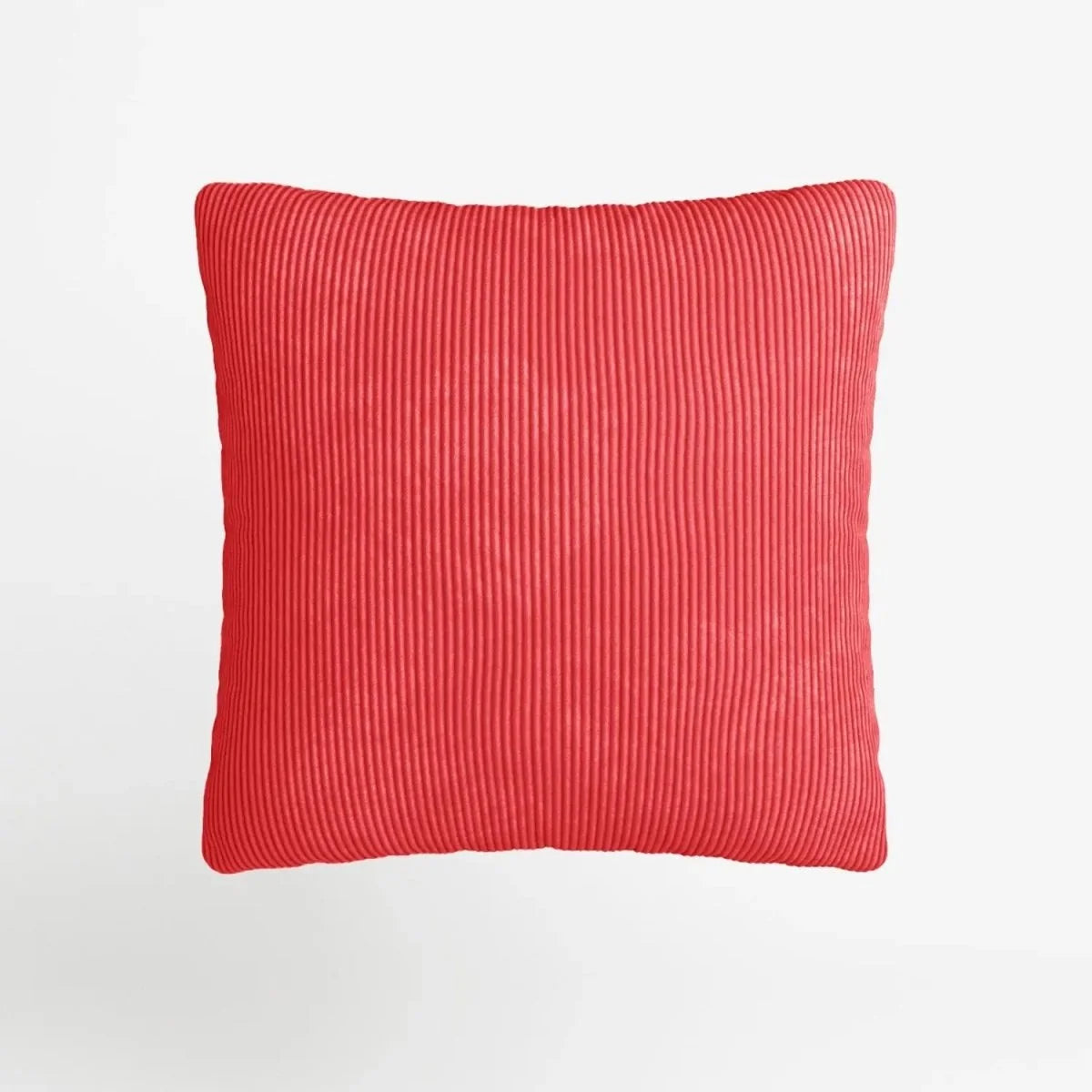 Coussin en velours rose d houssable 40x40cm