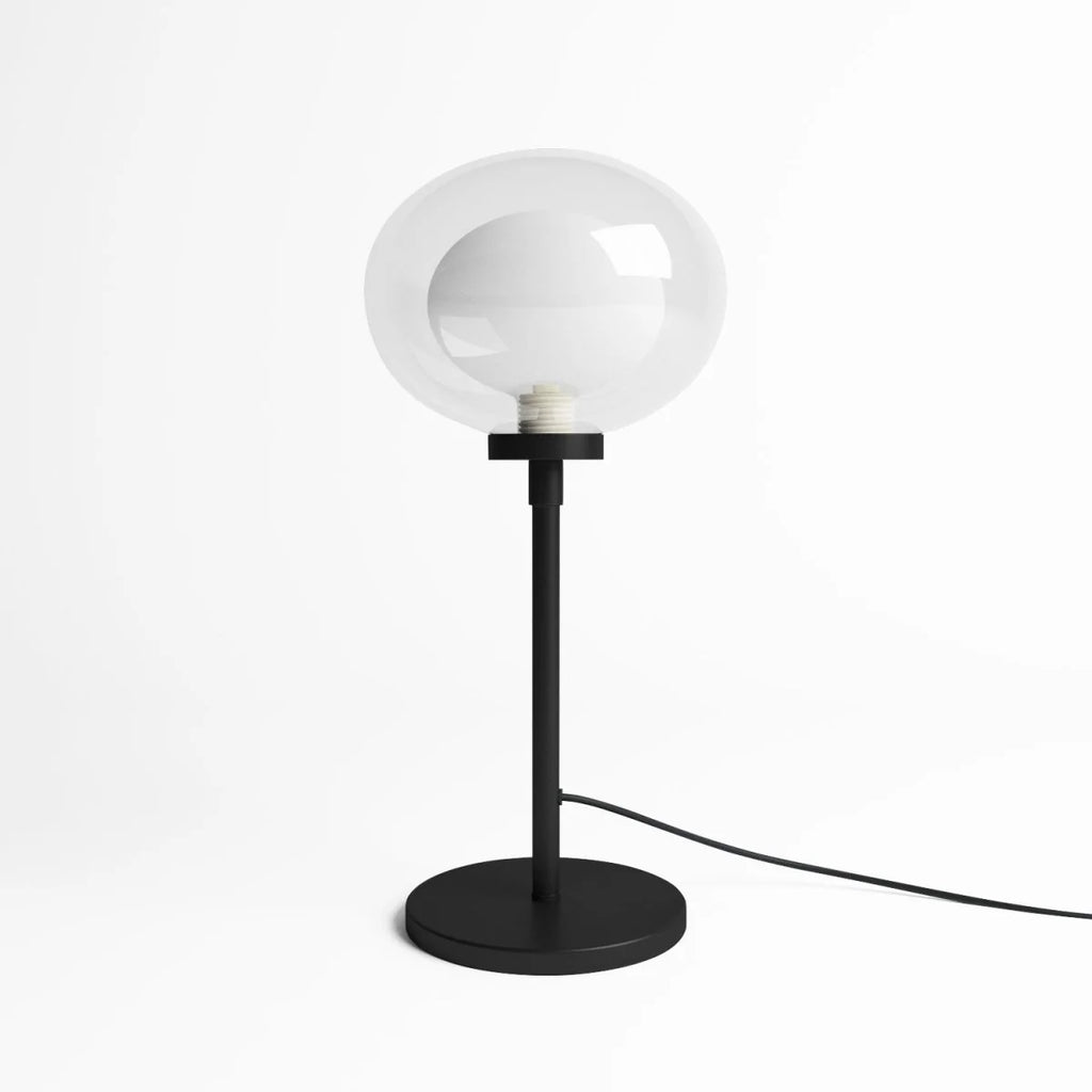 Lampe à poser en métal noir