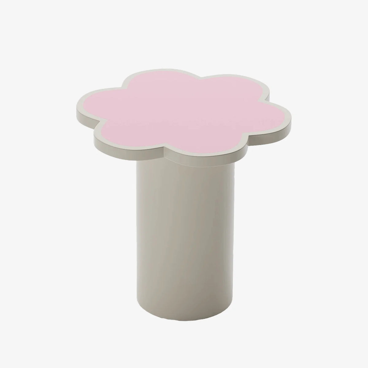 Table d appoint fleur coloris p che Flora