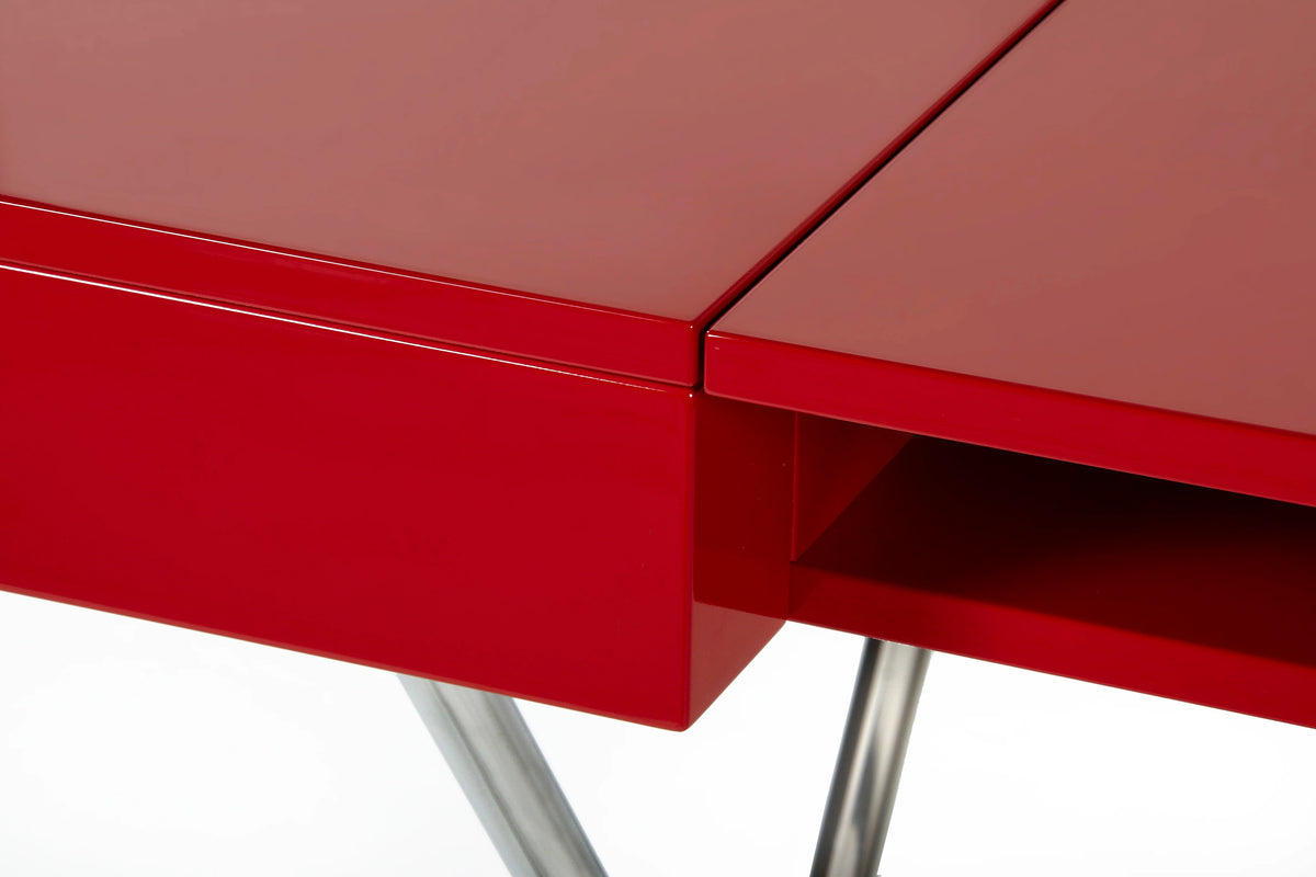 Bureau Cosimo Laqué Rouge | Design Marco Zanuso Jr