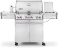 Barbecue au gaz propane Weber Summit S-470, 4 brûleurs - Inox