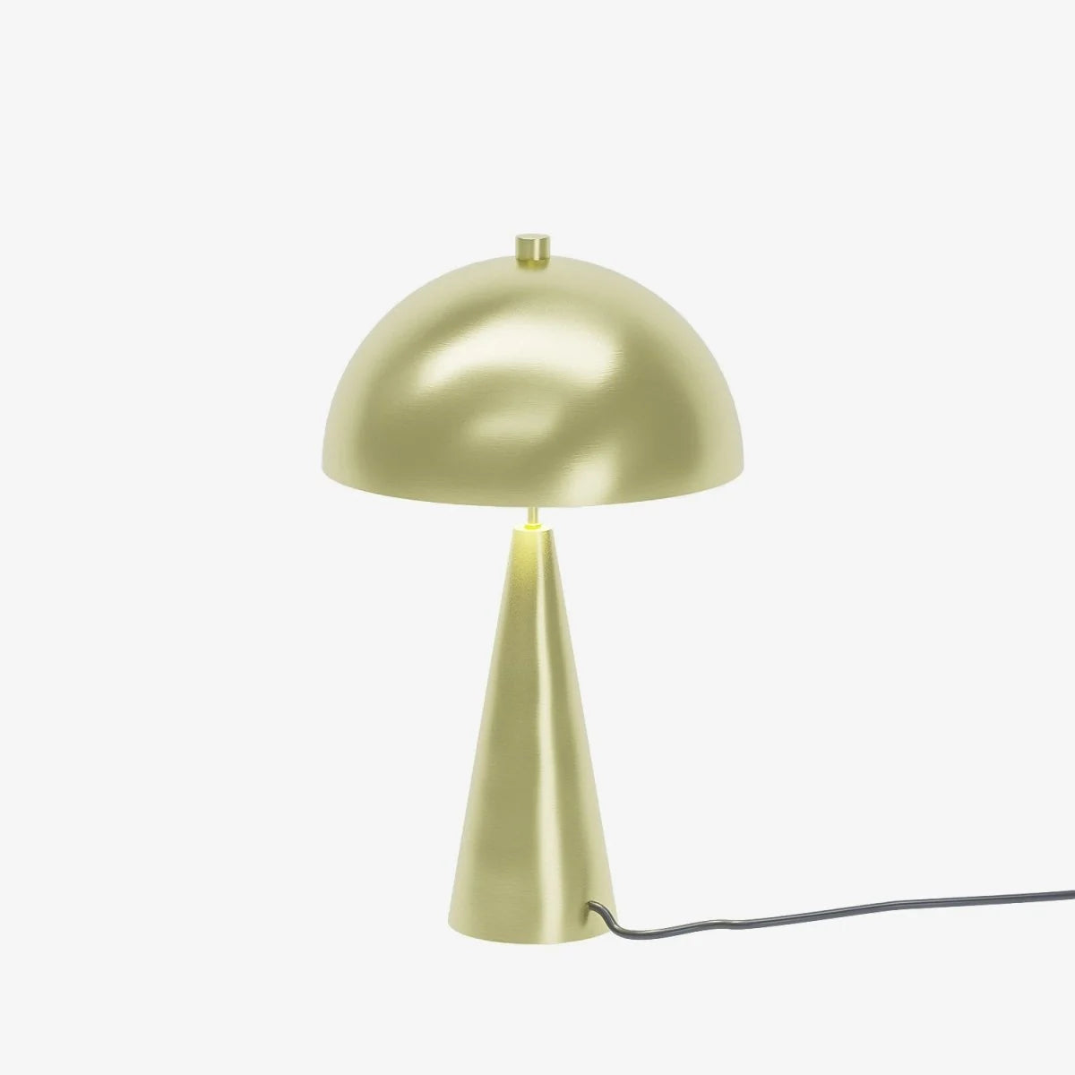 Lampe champignon   poser en m tal dor  Monet