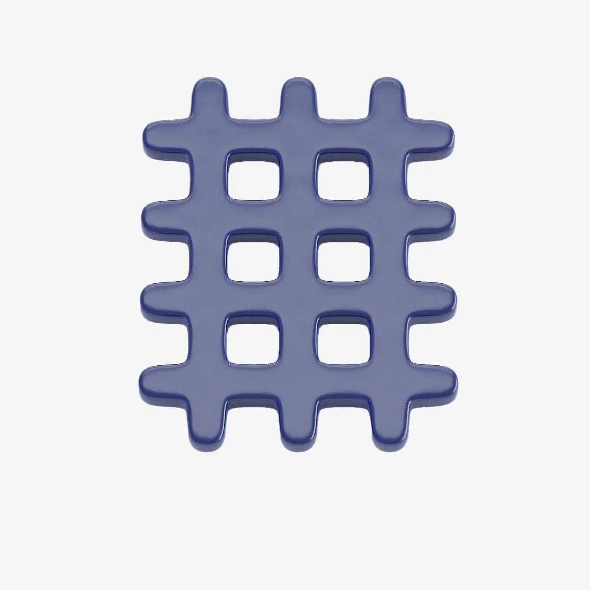 Dessous de plat c ramique grid bleu Orsay