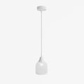 Suspension en m tal blanc
