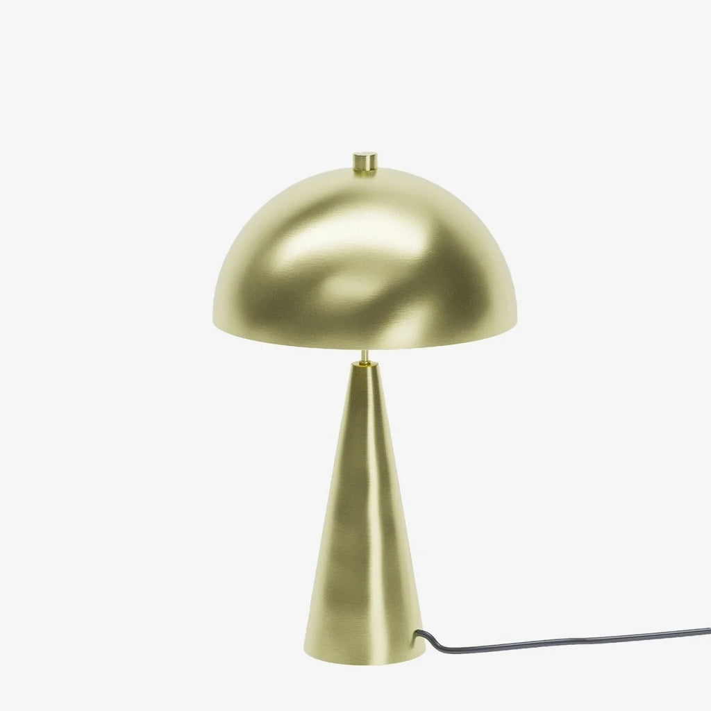 Lampe champignon   poser en m tal dor  Monet