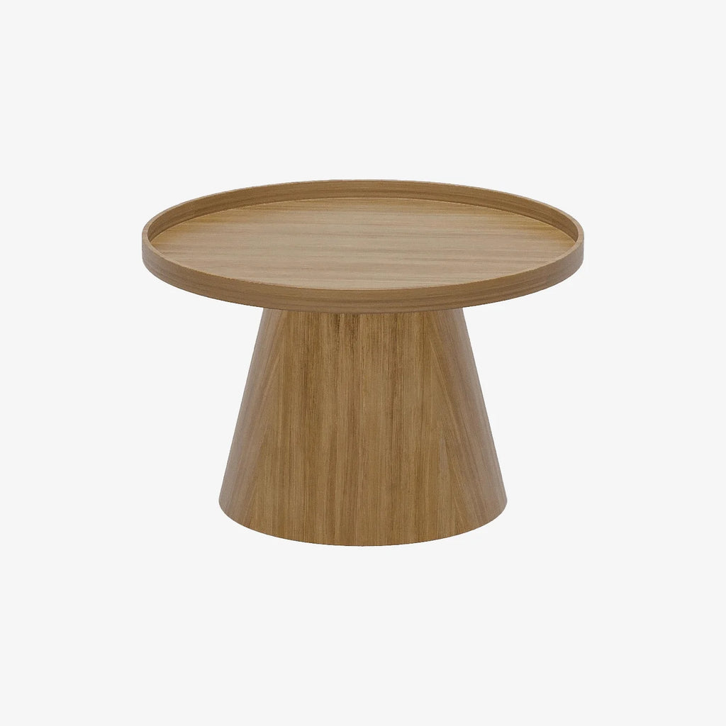 Table d'appoint ronde en bois