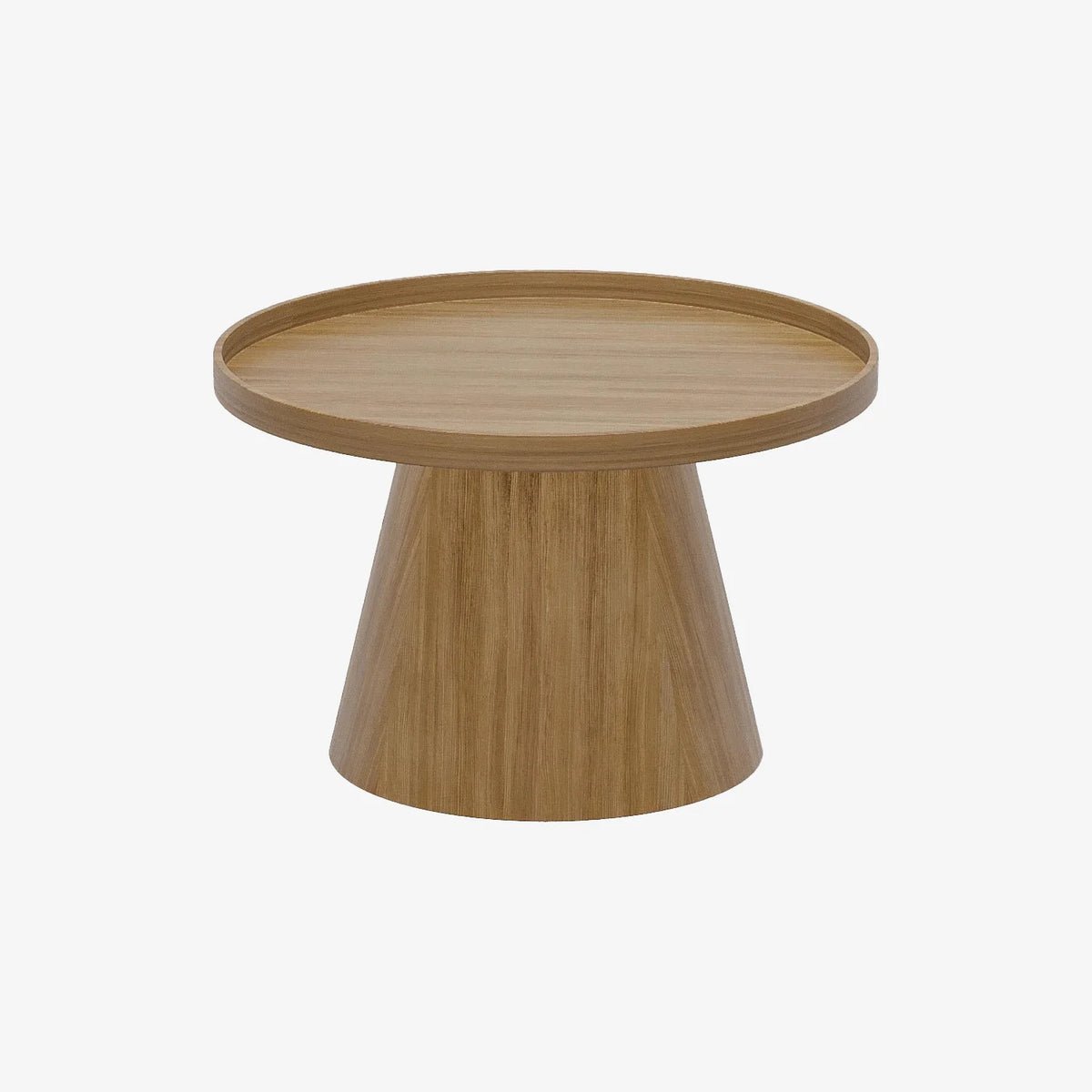 Table d'appoint ronde en bois