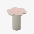 Table d appoint fleur coloris rose Flora