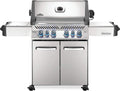 Barbecue au gaz propane Napoleon Prestige 500 RSIB avec brûleurs infrarouges - Inox