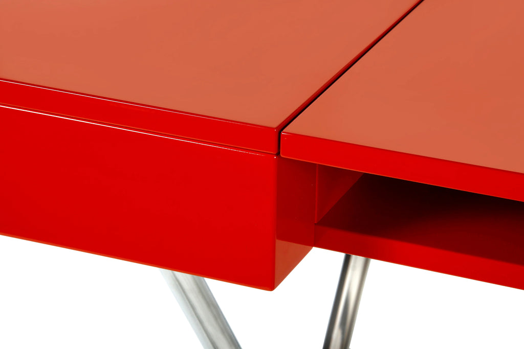 Bureau Cosimo Laqué Rouge | Design Marco Zanuso Jr