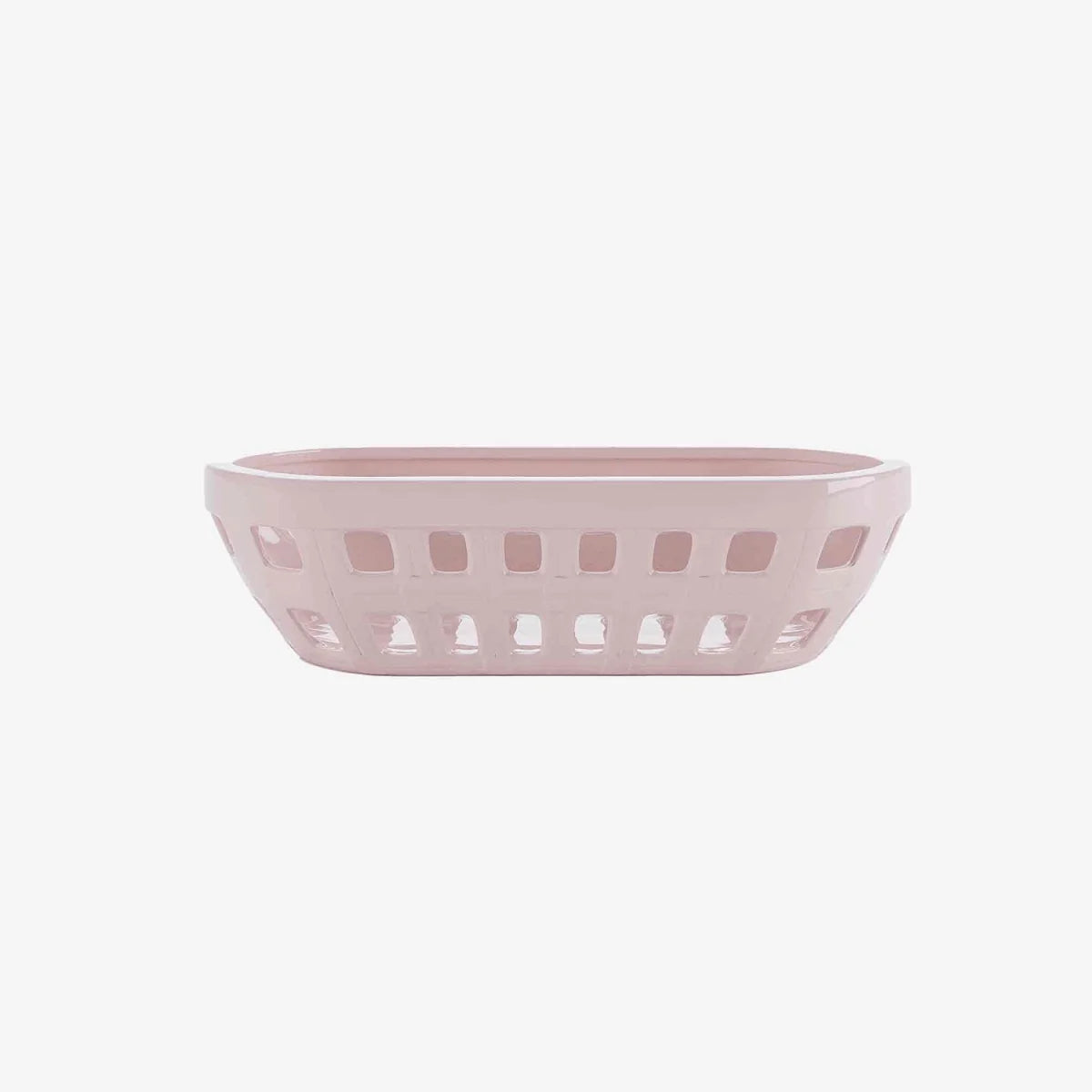 Corbeille c ramique style vintage rose Palma