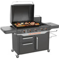 Plancha au gaz propane Blackstone ProSeries 28" 5 brûleurs avec réchaud