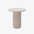 Table d'appoint ronde cannel e