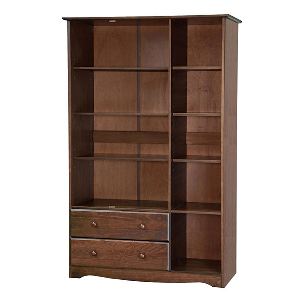 Grande Armoire en Bois Massif 100% - Moka