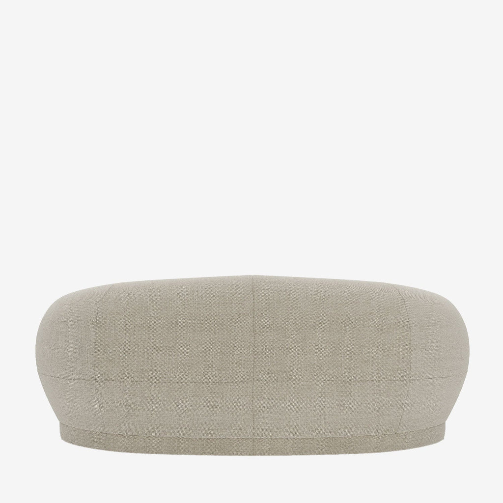 Canap  design tissu beige Bianca