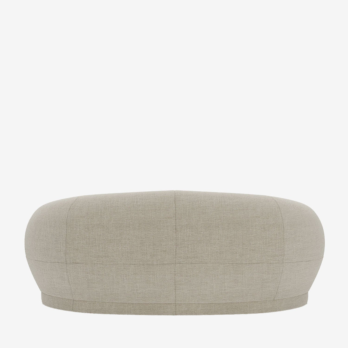 Canap  design tissu beige Bianca