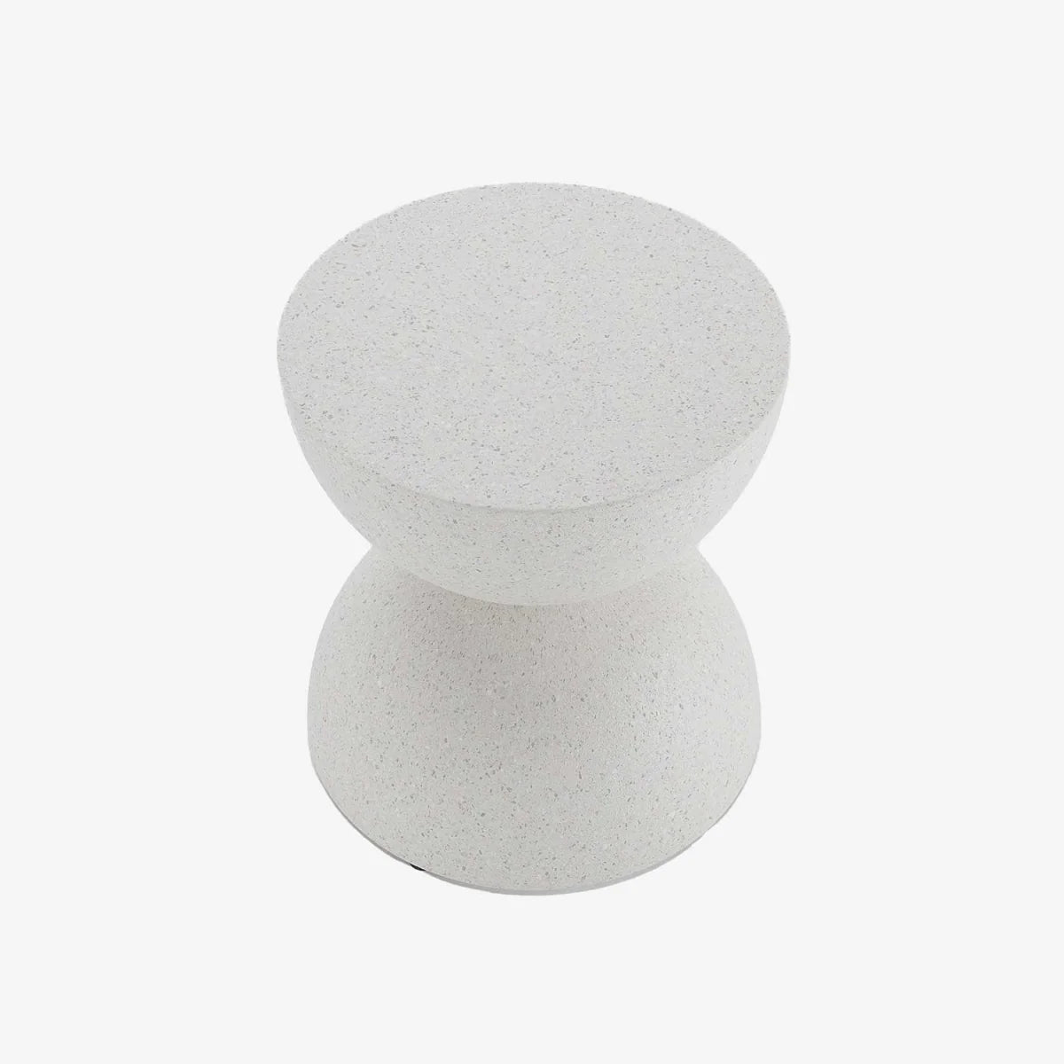 Table d'appoint ronde design en magnésie