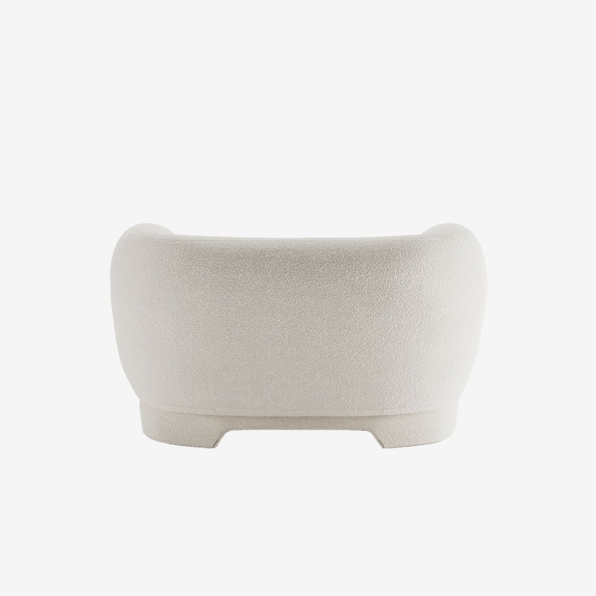 Loveseat Albano - Fauteuil 1,5 place boucl  cr me