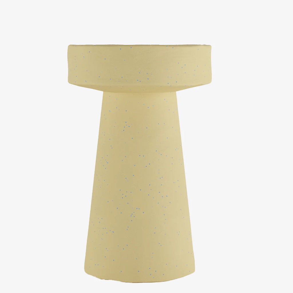 Petite table d appoint ronde design en magn sie mouchet e de bleu An mone