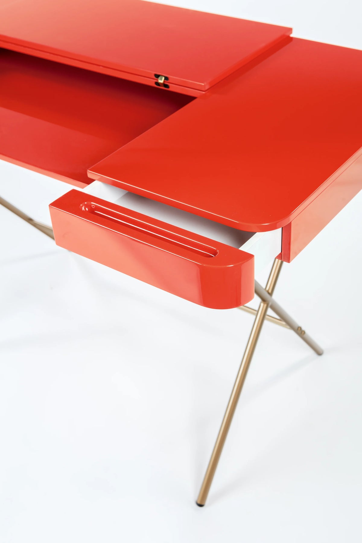 Bureau Cosimo Laqué Rouge | Design Marco Zanuso Jr