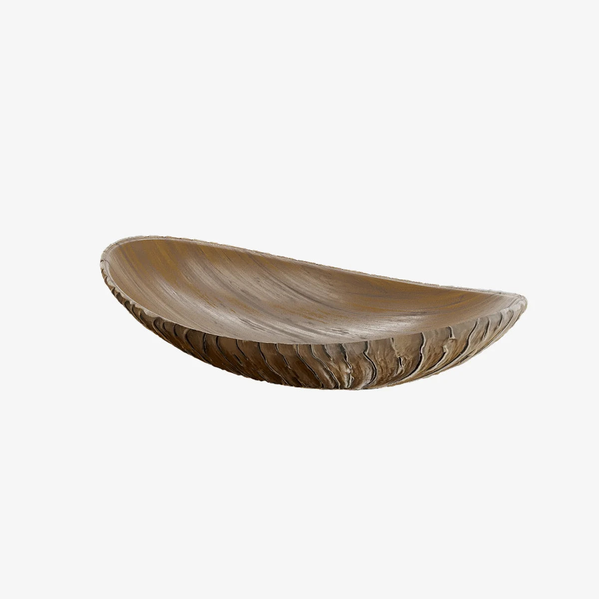 Coupelle d corative design aspect bois Stockholm
