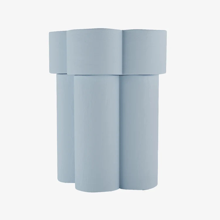 Table d appoint fleur en magn sie bleue Mimosa