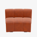 Chauffeuse d angle pour canap  modulable en velours ocre H l ne