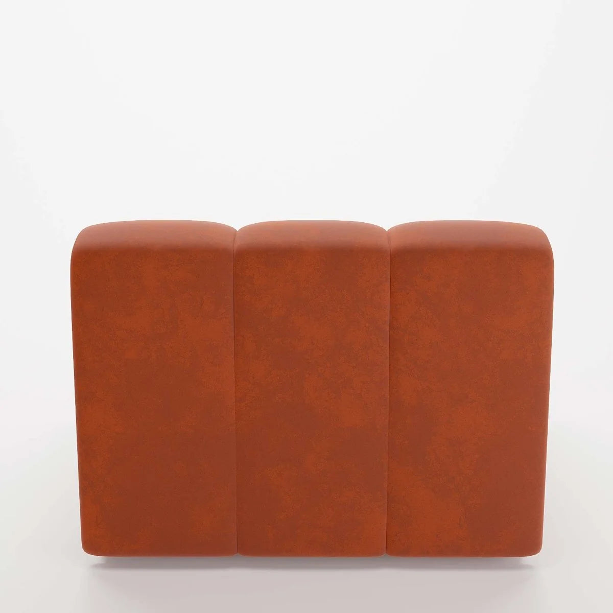 Canap  modulable en velours ocre H l ne