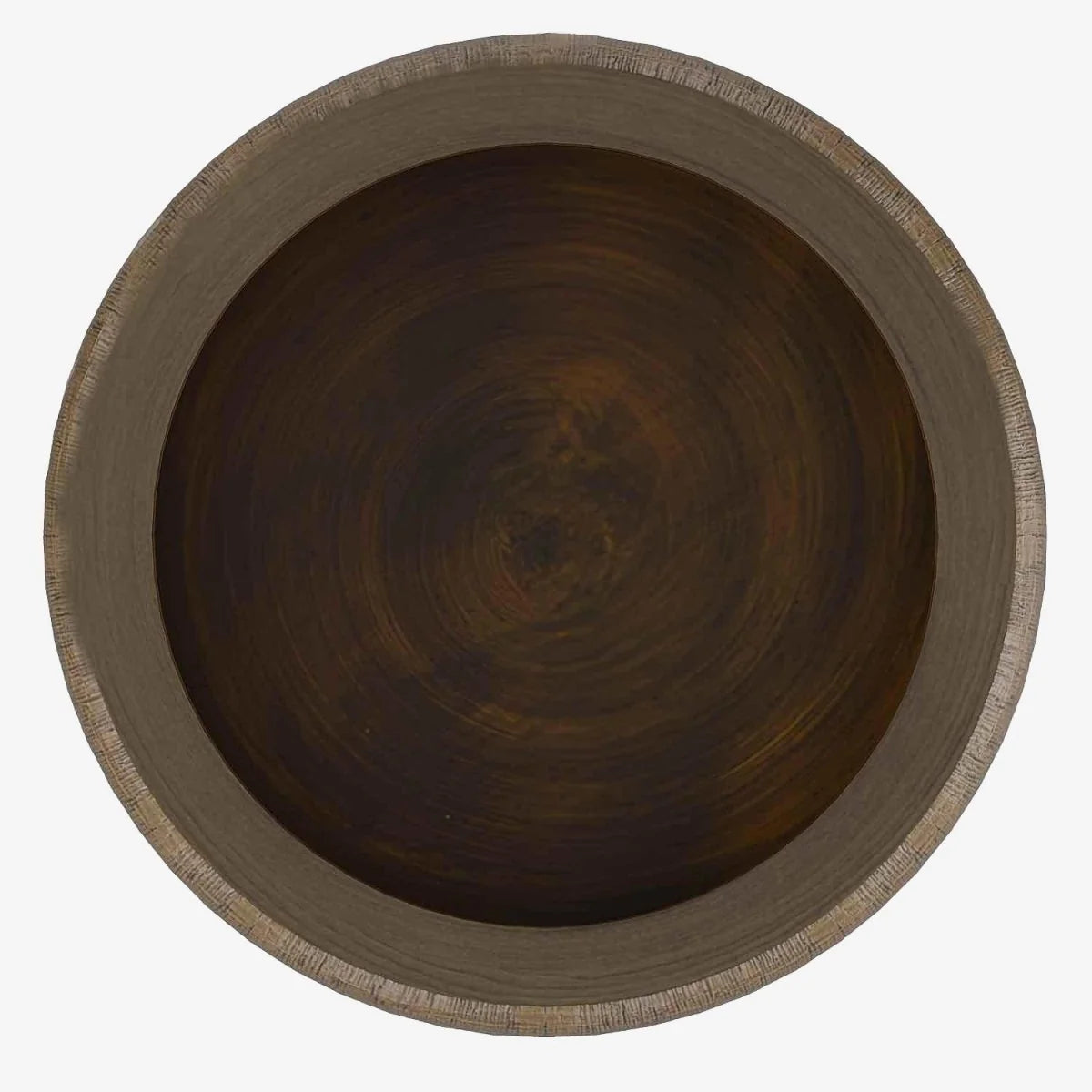 Coupelle vide-poches design imitation bois Lagos