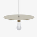 Luminaire suspension circulaire en m tal dor  Moli re