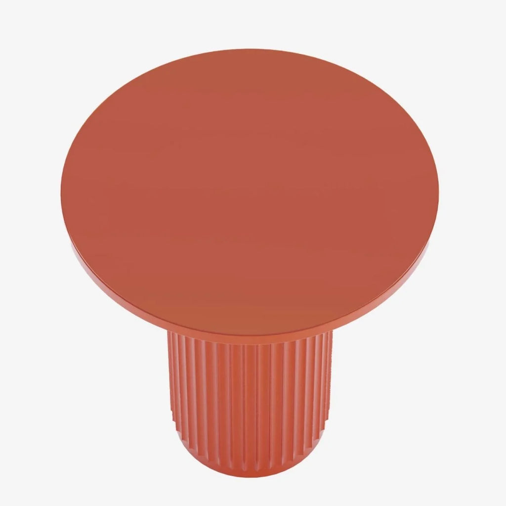 Table d'appoint ronde cannel e