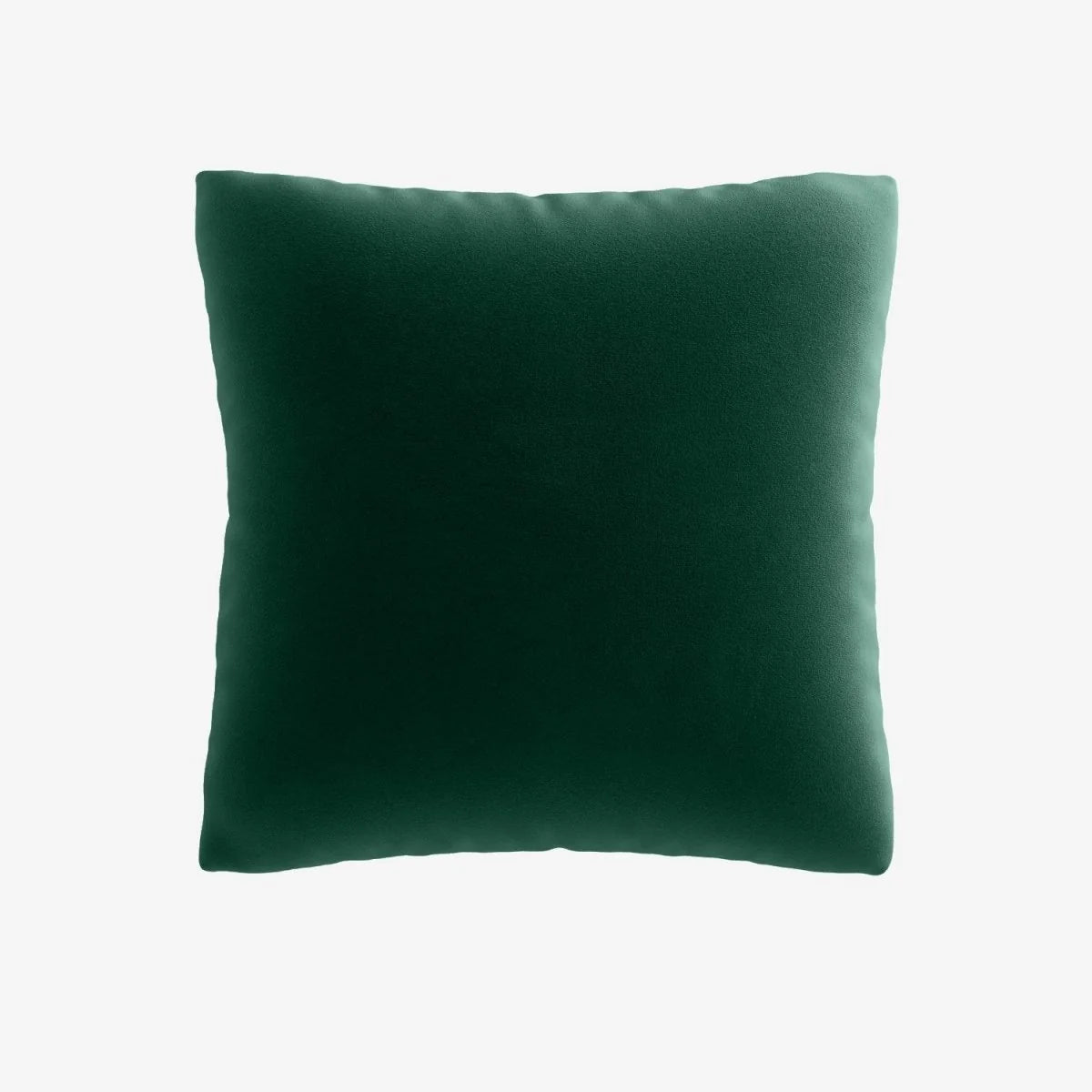 Coussin en velours vert sapin 45x45cm