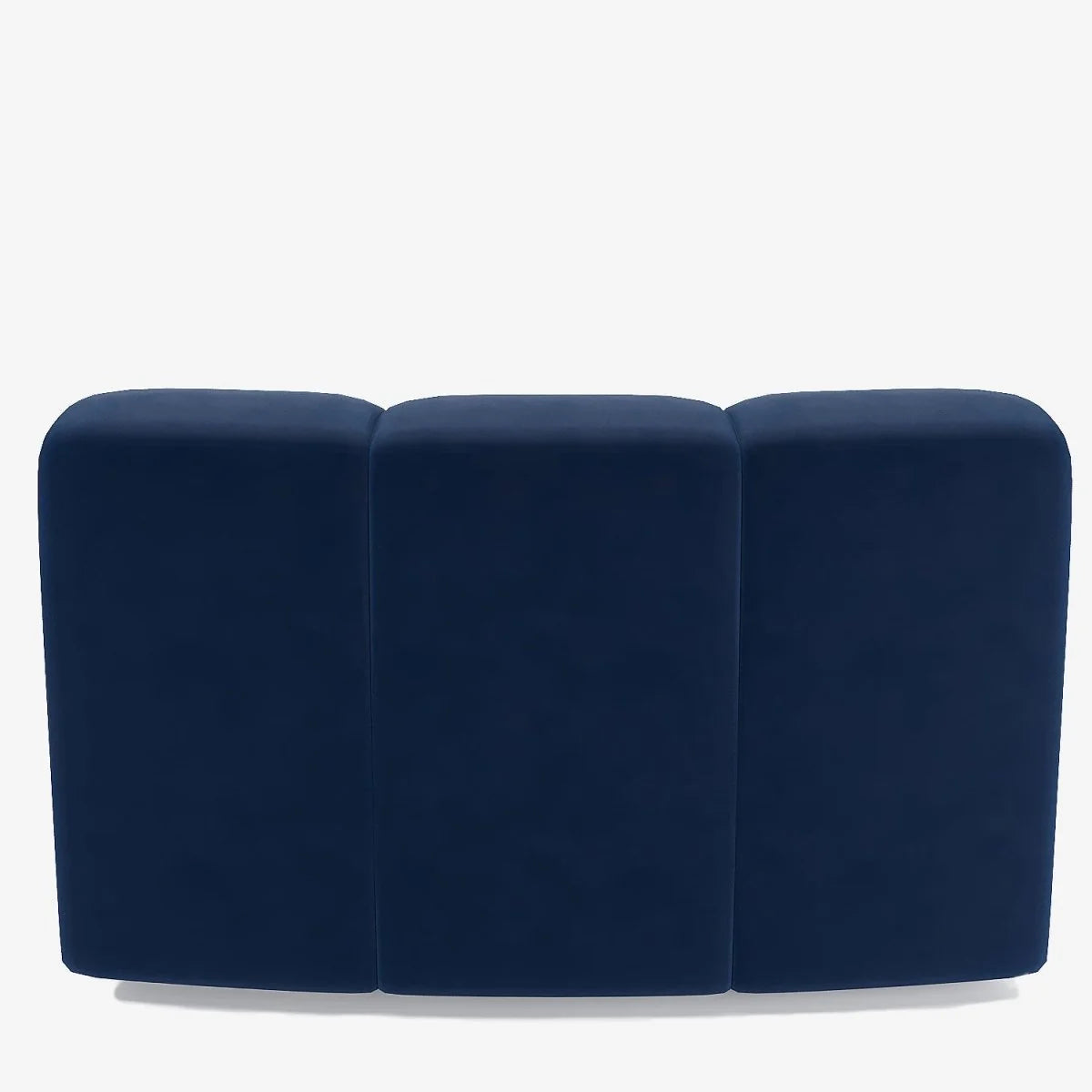 Chauffeuse d angle pour canap  modulable en velours bleu marine H l ne