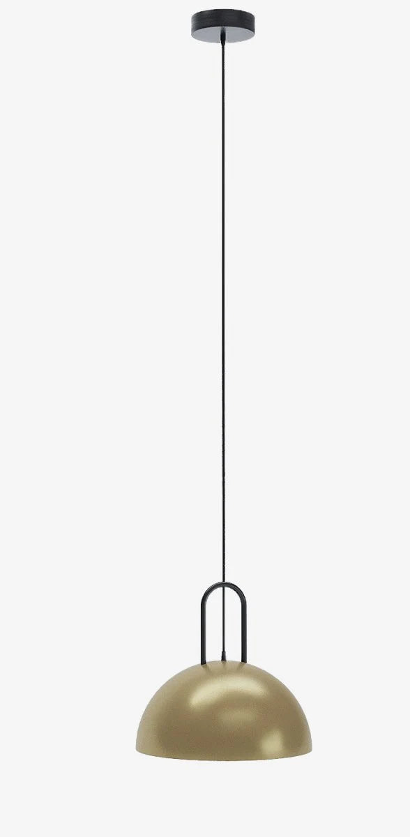 Luminaire suspension métal
